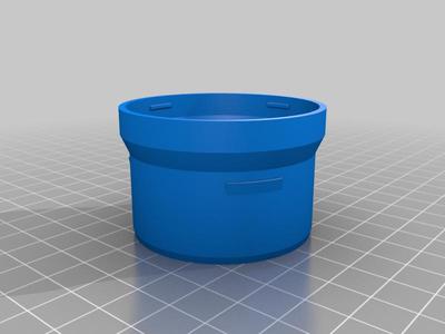 Xtava Black Orchid Hair Diffuser adapter to Eta Hair Dryer