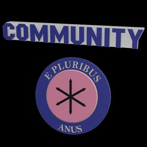 3D MULTICOLOR LOGO/SIGN - Community (Pack of 2)