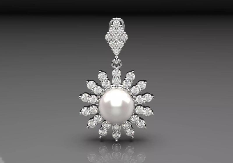 pearl jewelry pendant pp0002