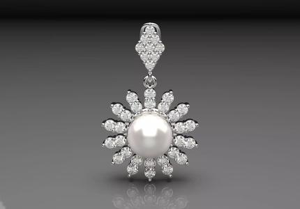 pearl jewelry pendant pp0002