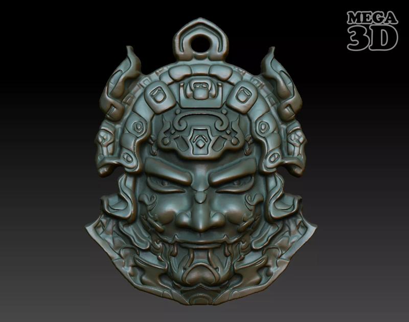 Samurai Pendant 08 230614