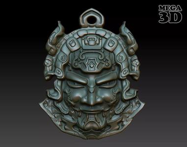 Samurai Pendant 08 230614