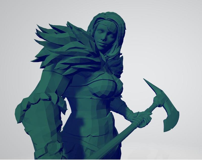 barbara, inspired by Red Sonja.