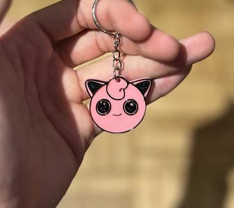Jigglypuff keychain