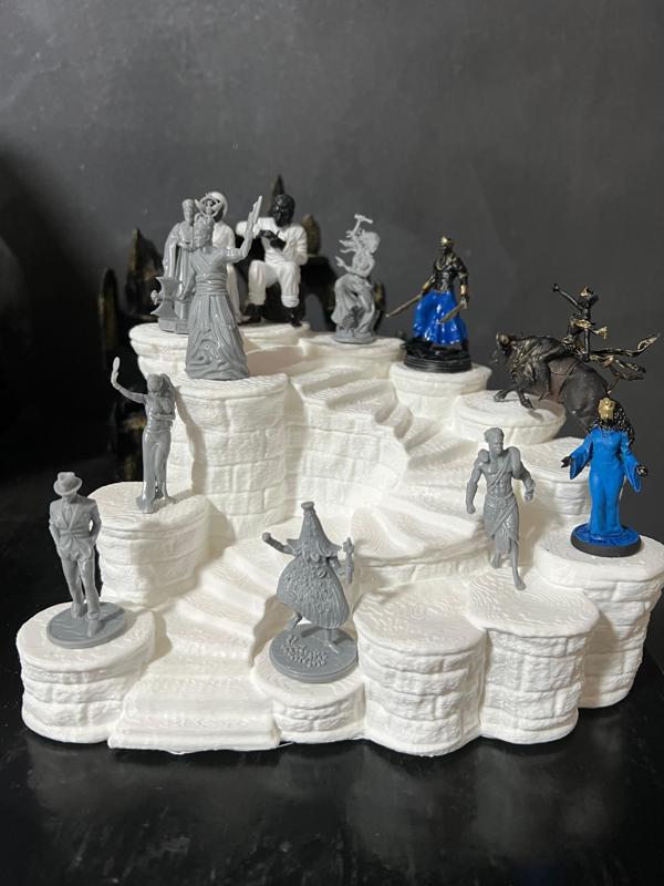 Congá (plataforma para santos, entidades, orixás e miniaturas RPG)
