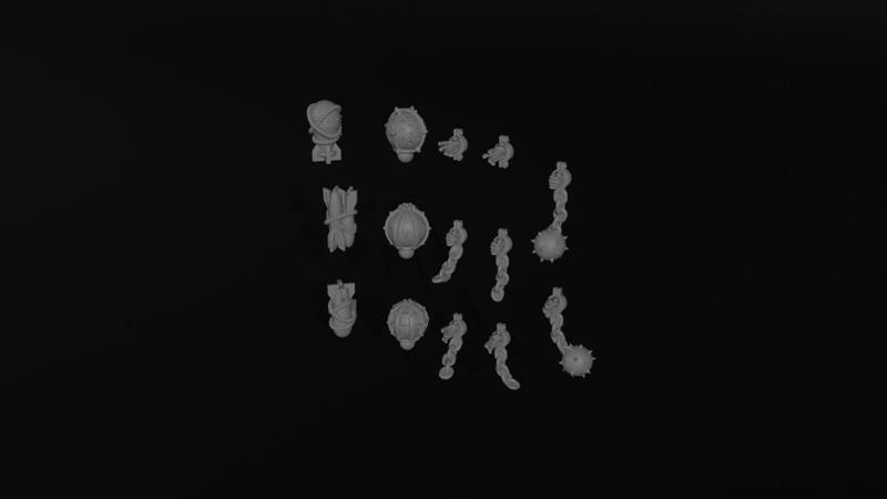 32mm Trench War Holy Martyrs Conversion Pack