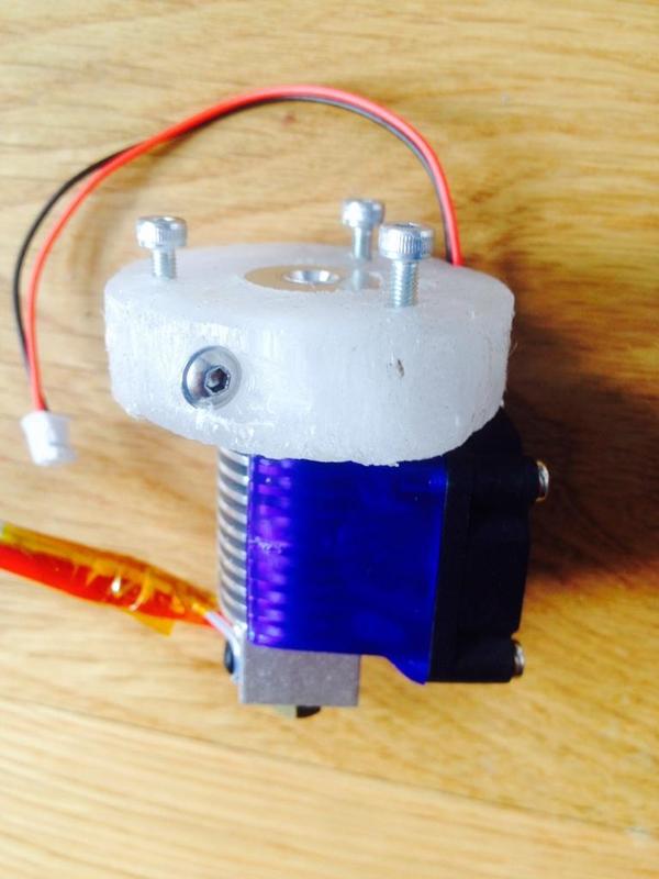 E3D v6 hotend mount for 3D Touch 