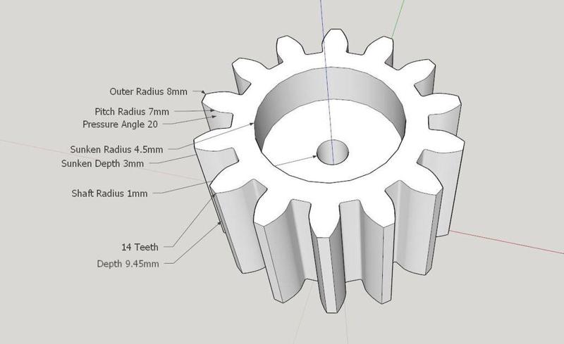 Nerf Rough Cut 2X4 Gear Replacement