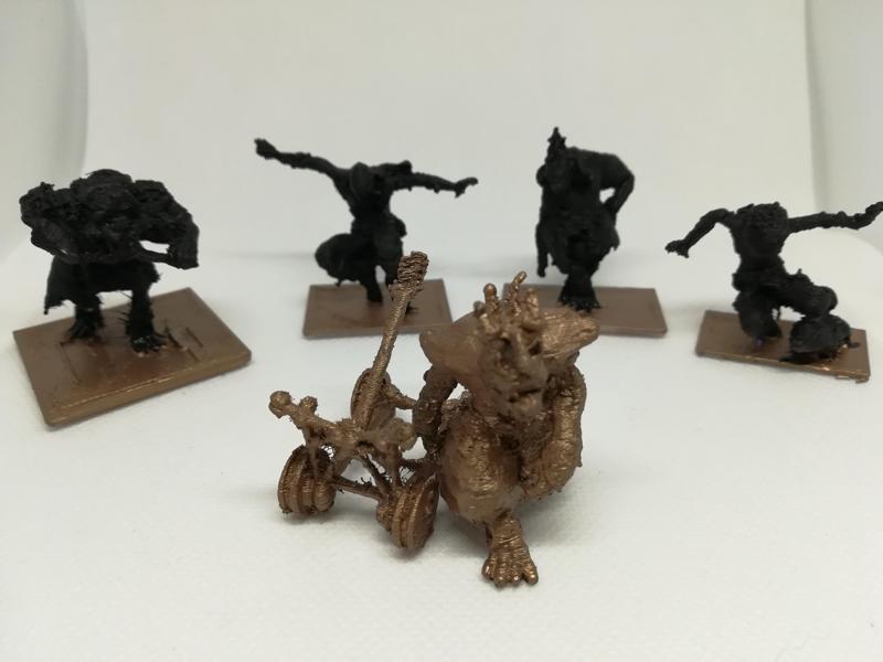 Set of 40 GW2 figurines