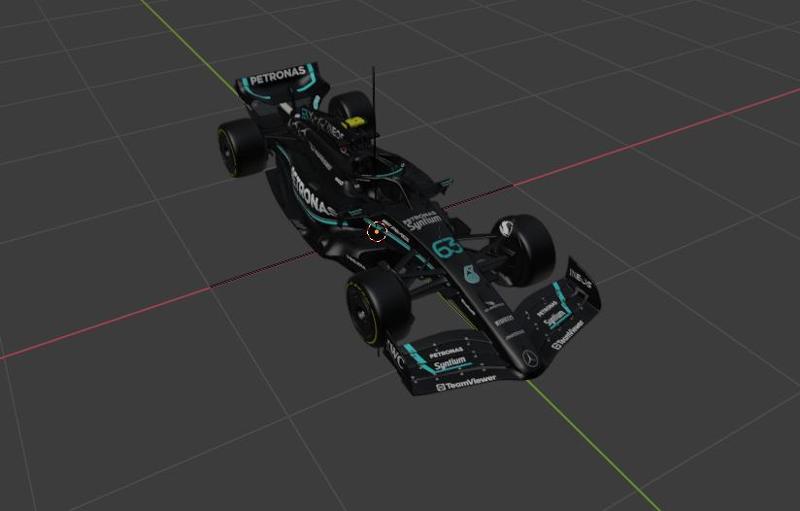 2023 F1 MERCEDES BENZ AMG PETRONAS W14