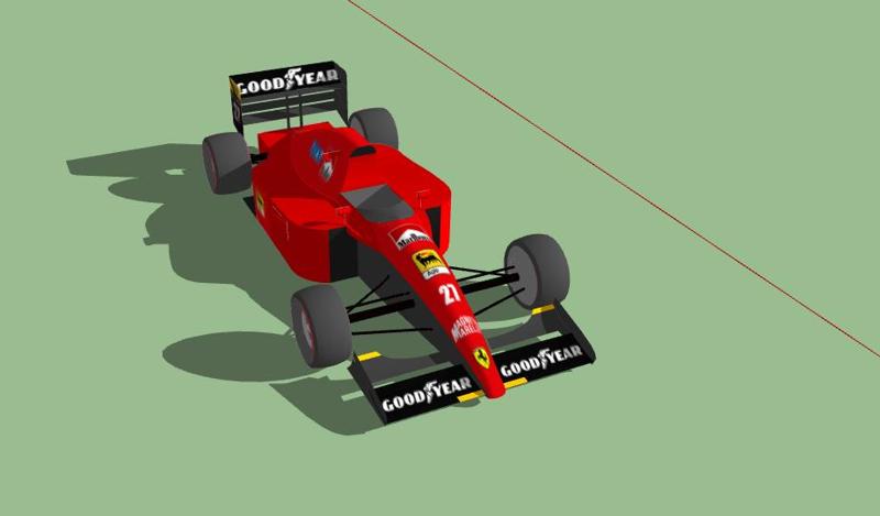 1991 F1 FERRARI 642