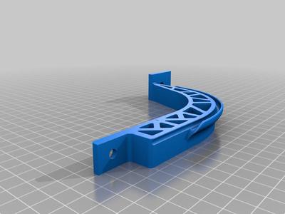 Front mounting plate Sidewinder X1 or X2 for 1/4" Screw