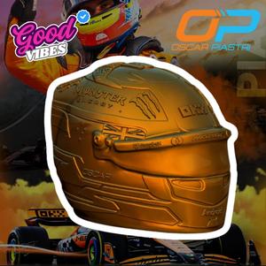 helmet OSCAR PIASTRI MCLAREN 2025 f1