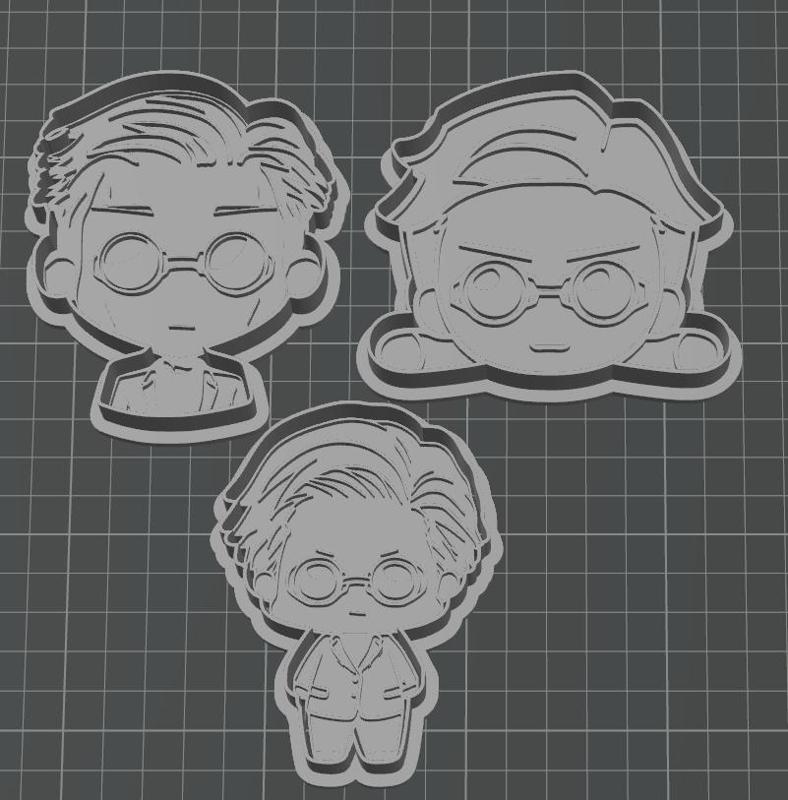 Jujutsu Kaisen Nanami pack Cookie Cutter Stamp