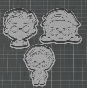 Jujutsu Kaisen Nanami pack Cookie Cutter Stamp