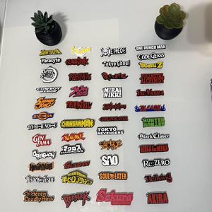 KEYCHAIN PACK 50 ANIME LOGOS