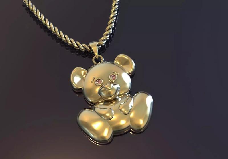 TEDY BEAR PENDANT