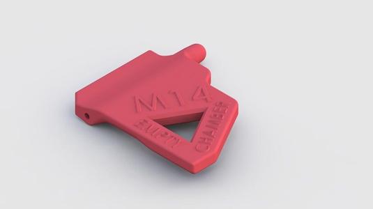 (S18_CF1) CHAMBER SAFETY FLAG, M14 (M305, SOCOM)