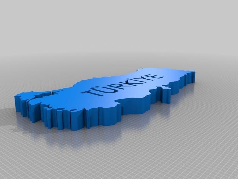 Turkiye Haritasi - Turkey Map