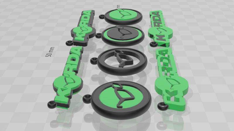 fishing keychain KORDA