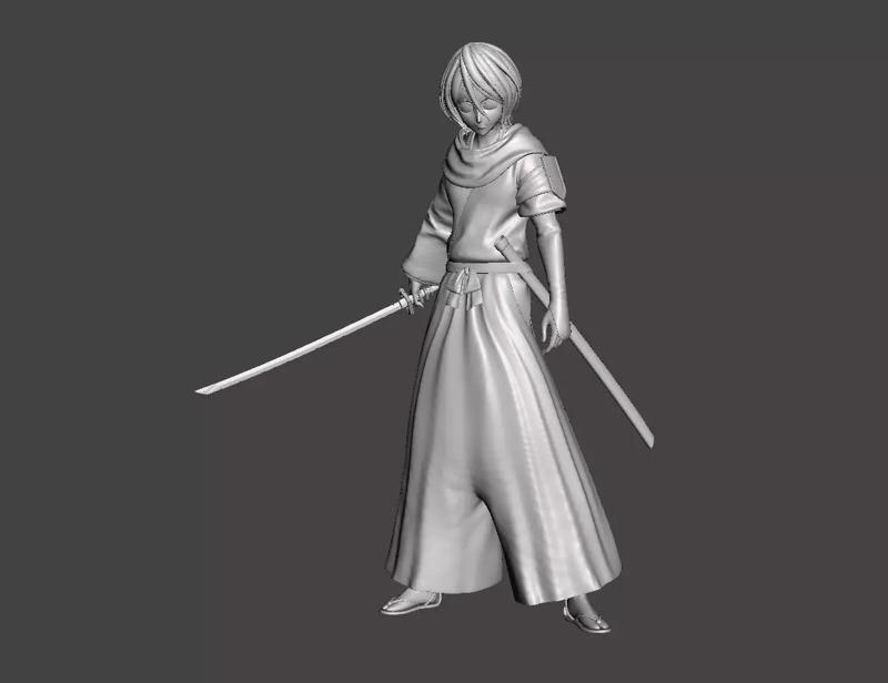 Kuchiki Rukia 3D Model