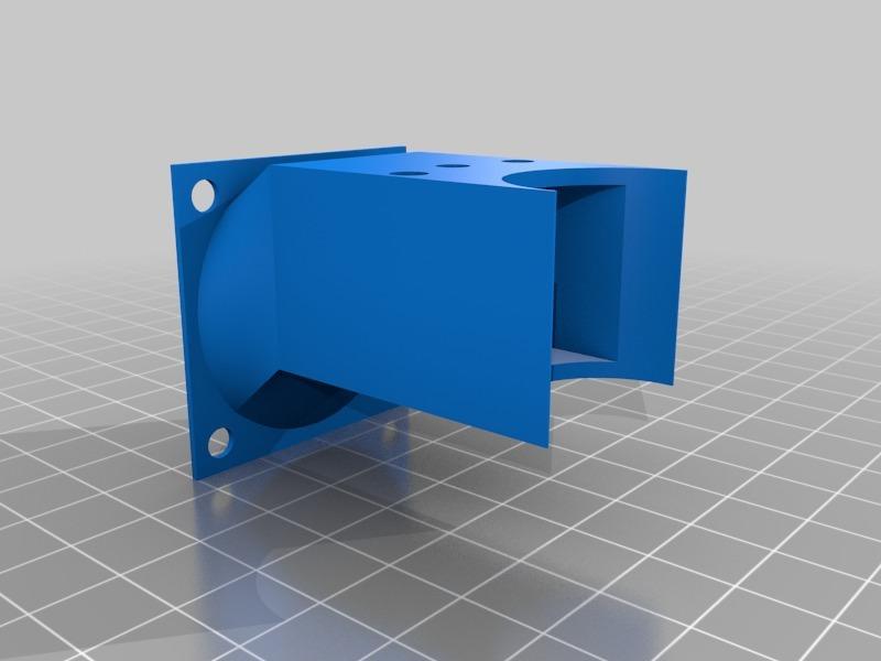 Hexagon hotend 40mm fan duct for Prusa i2