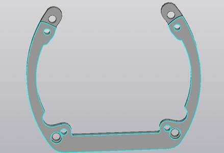 Adapter for BMW e32/e34 Bi-Led lenses