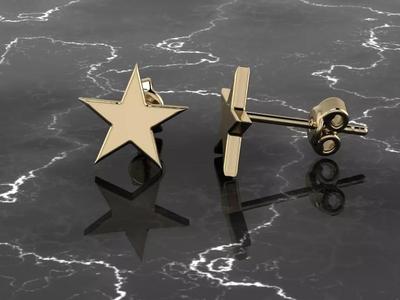 Jewelry Earring Star Shape