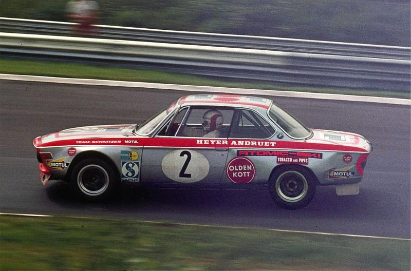 BMW E09 2800 CS Schnitzerteam Slotcar 1/32