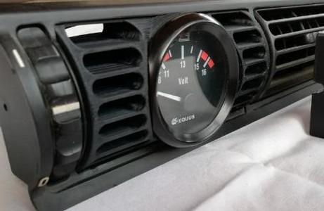 bmw e30 52mm guage pod holder vent