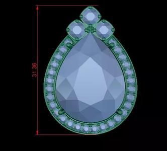 Pearl and Diamond Pendant V3