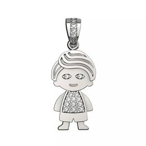N134 Boy Pendant