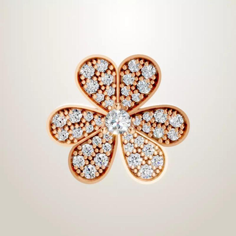 Frivole pendant van cleef and arpels