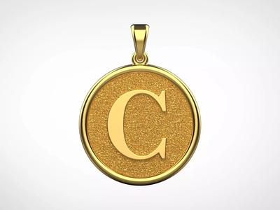 Pendant Letter C N32