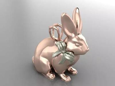 RABBIT PENDANT