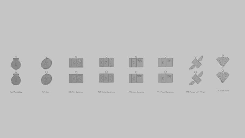 Money Themed Pendant Collection