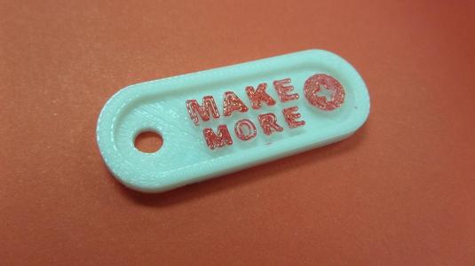 Make More Key Chain