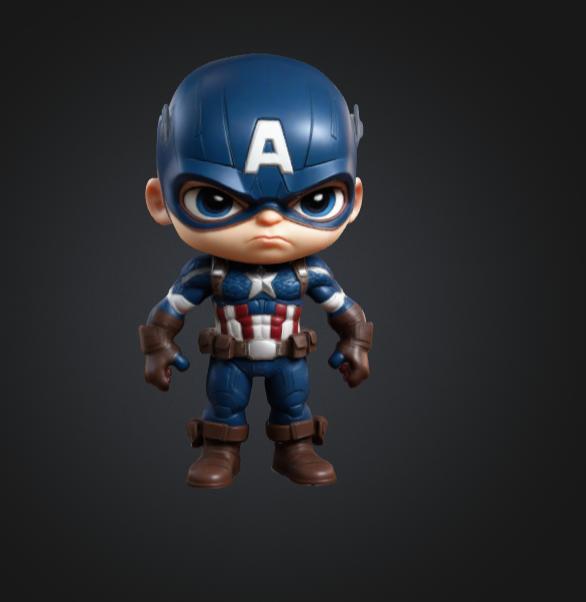 Captain America Chibi