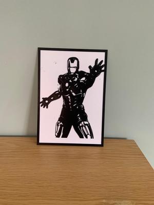 Iron Man painting