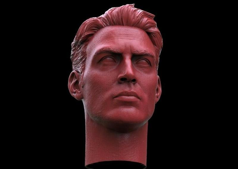 Captain America- Chris Evans Head