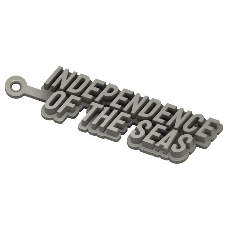 Royal Caribbean Independence of the Seas Keychain / Keyring