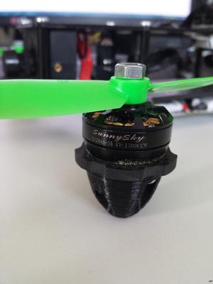 QAV250 Low profile landing gear for SunnySky 2204s