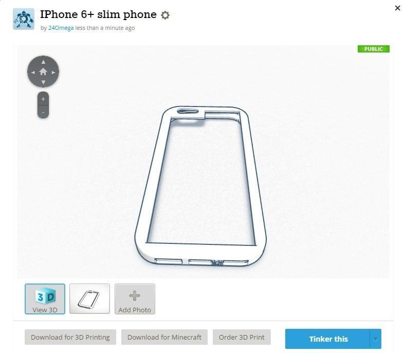  IPhone 6+ Case slim