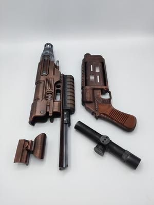 MW-20 Bryar Blaster STL With Ranged Attachments