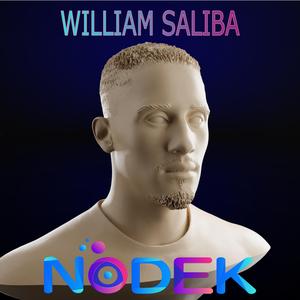 Bust of William Saliba - The Unwavering Defender of Arsenal and France