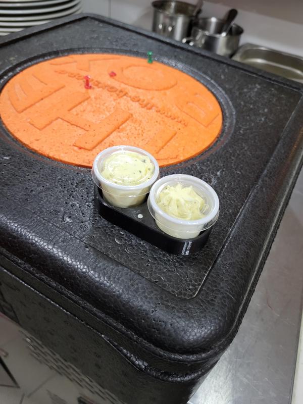 Pizza Bote Butter Halter / Pizza Boy butter holder