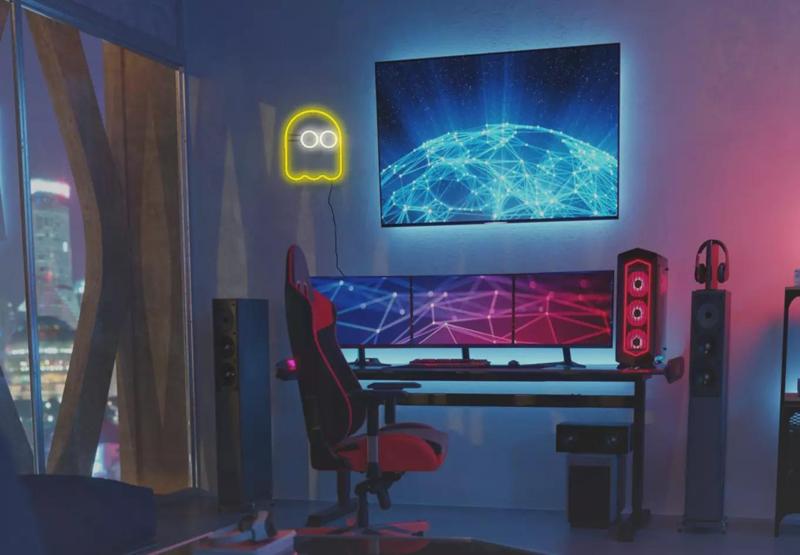 FANTASMA PACMAN PARA NEON