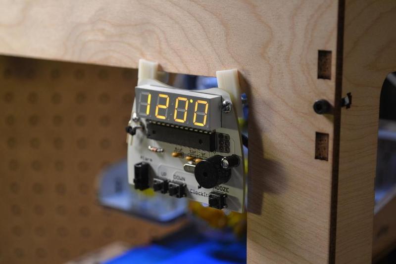 ClockIt MakerBot Mounting Brackets
