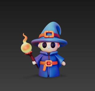 Chibi Wizard