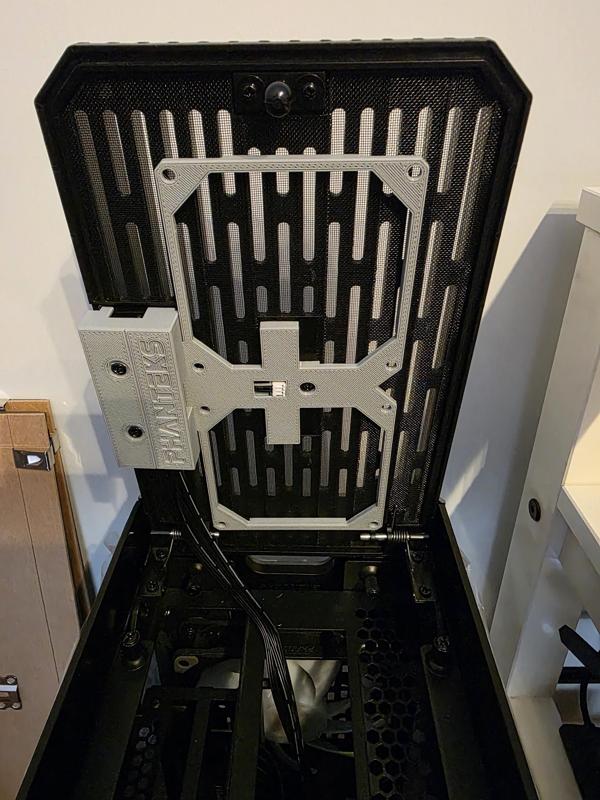 Phanteks Shift 2 power switch + 92mm fan holder
